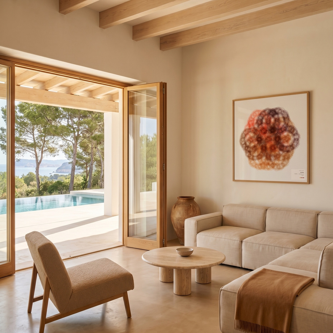 Flower of Life — living room placement