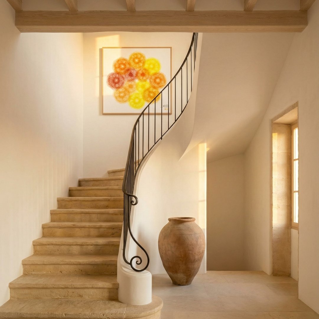 Equilibrium — staircase placement