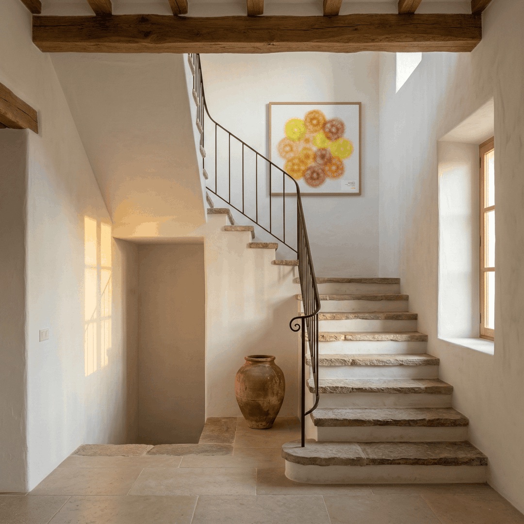 Equilibrium — staircase placement